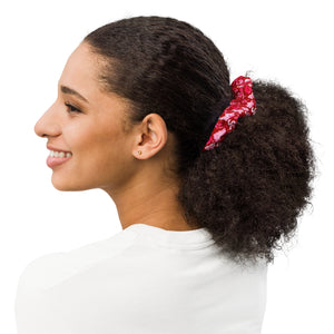 Red Recycled Scrunchie